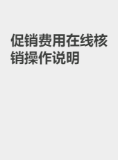 促销费用在线核销操作说明-kegang